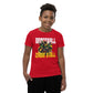 "Dancehall cyaan stall" T-shirt met korte mouwen voor jongeren