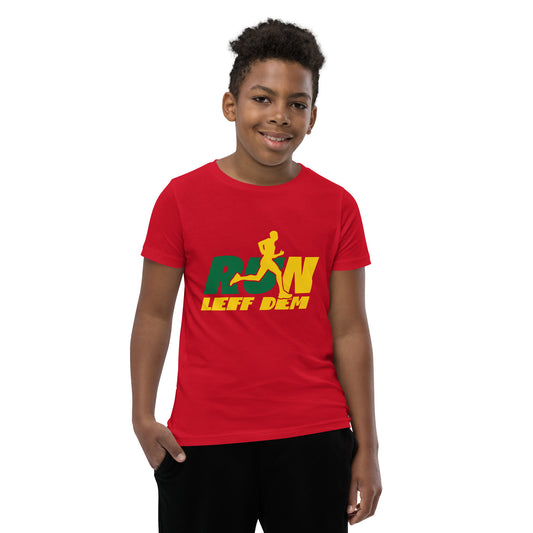 Youth Short Sleeve "Run Leff Dem" T-Shirt