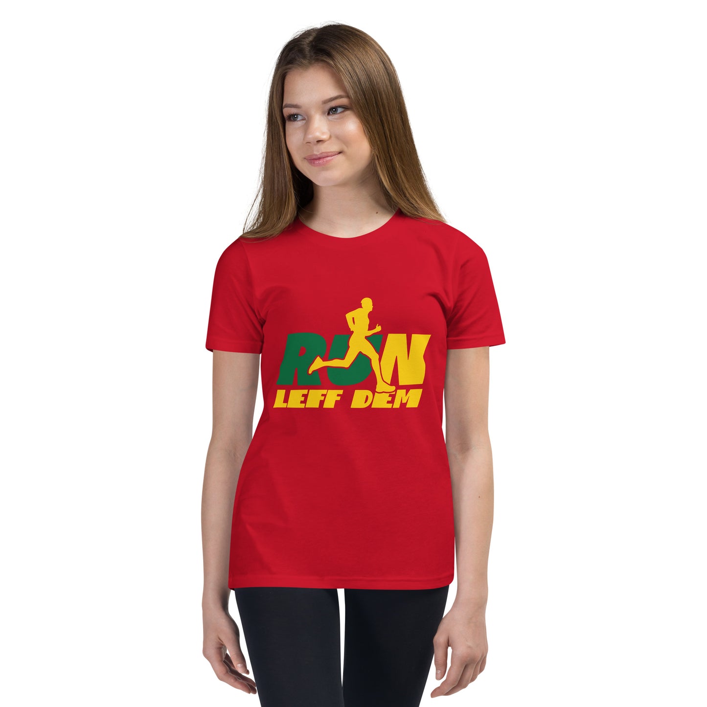 Youth Short Sleeve "Run Leff Dem" T-Shirt