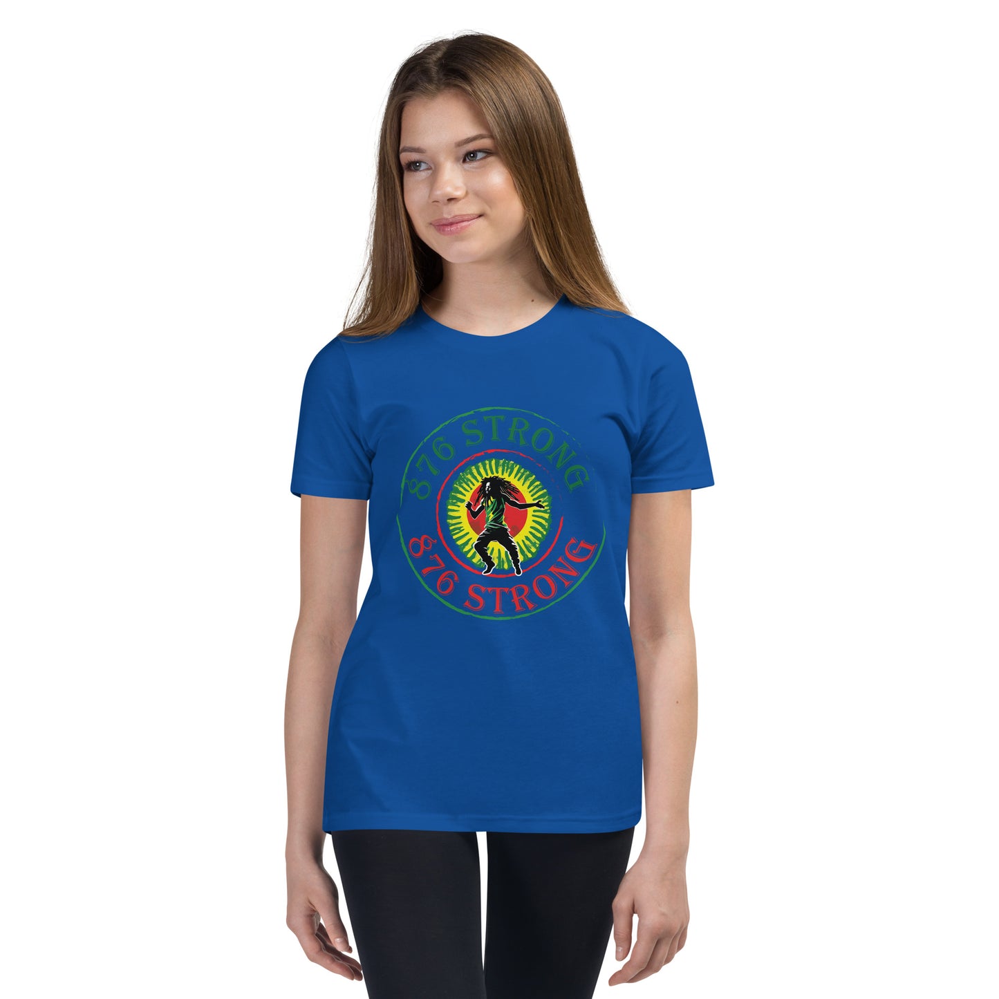 T-shirt « 876 Strong » à manches courtes pour jeunes