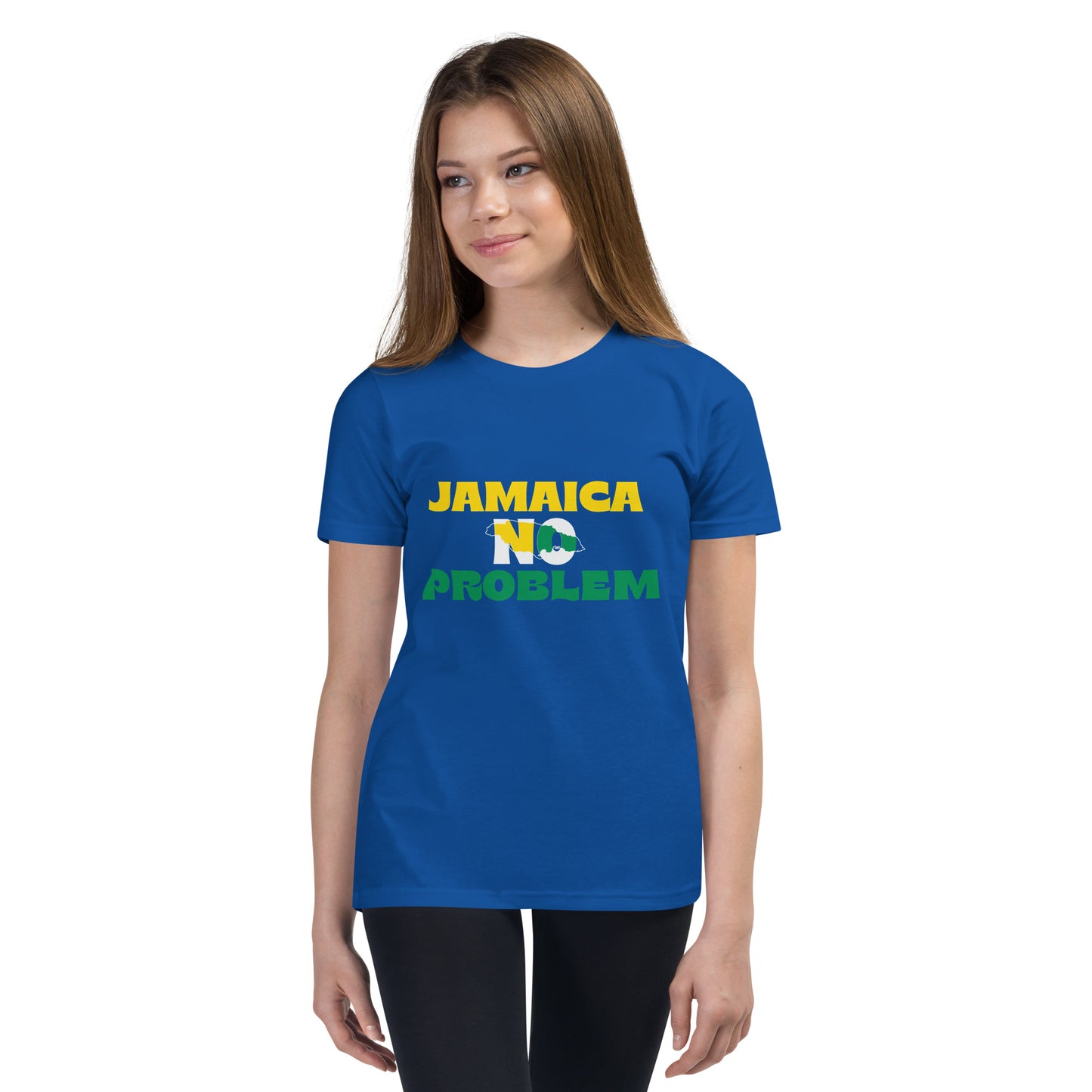 "Jamaica No Problem" T-shirt met korte mouwen voor jongeren