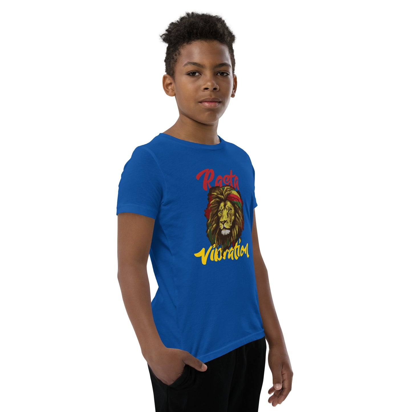 T-shirt « Rasta Vibration » à manches courtes pour jeunes