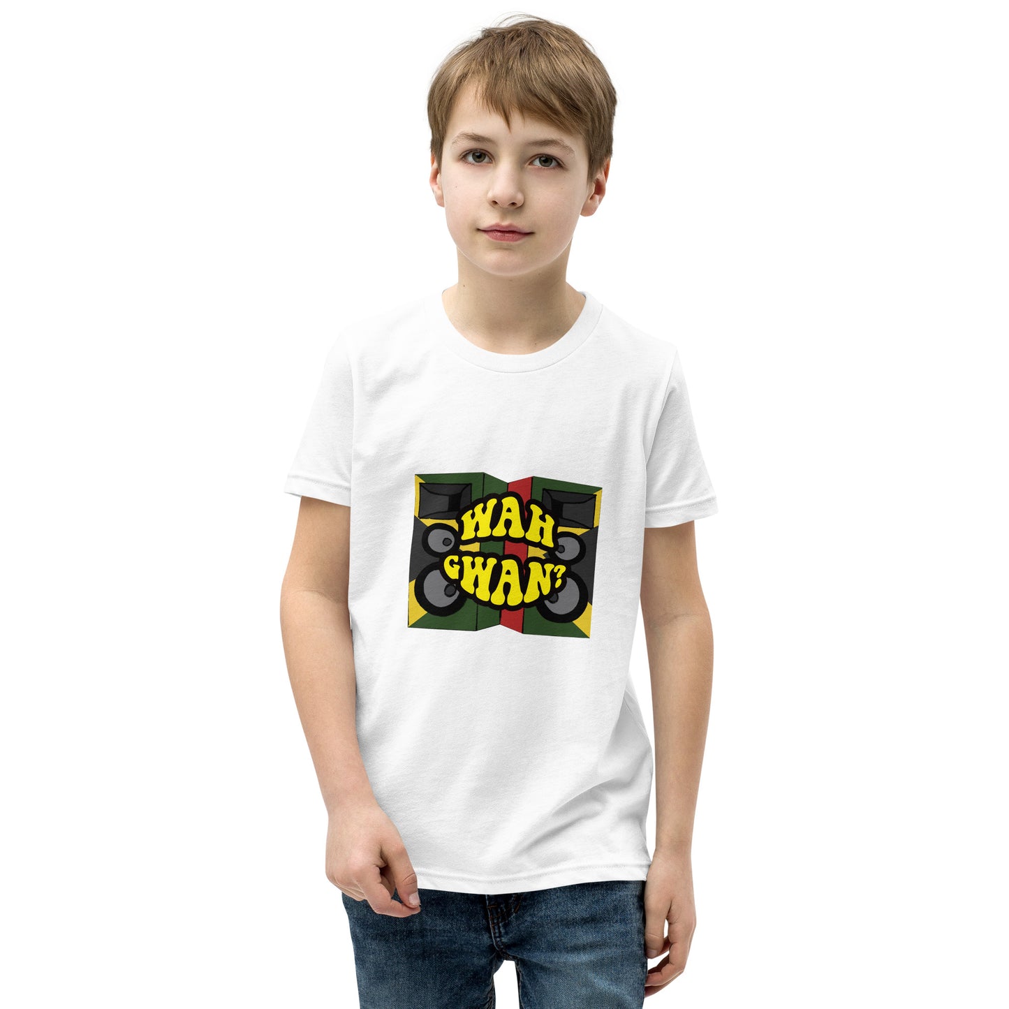 T-shirt à manches courtes pour jeunes « Wah Gwan »