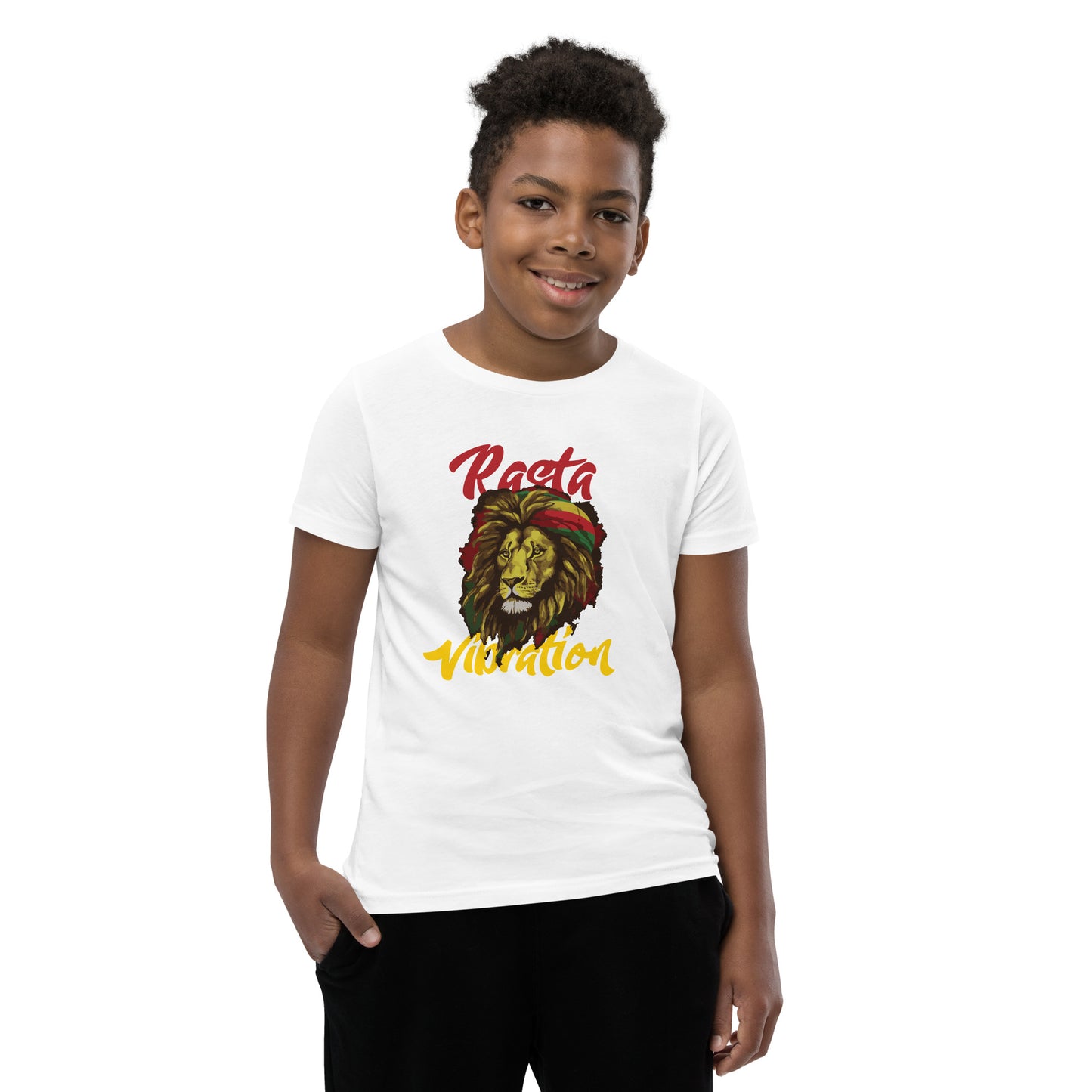 Youth Short Sleeve "Rasta Vibration" T-Shirt