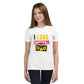 "I love Dancehall" T-shirt met korte mouwen voor jongeren