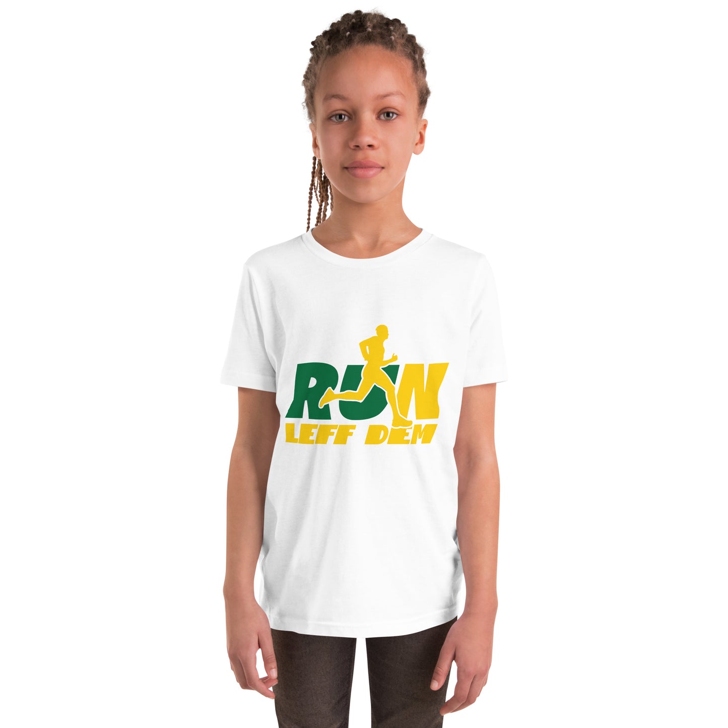 Youth Short Sleeve "Run Leff Dem" T-Shirt