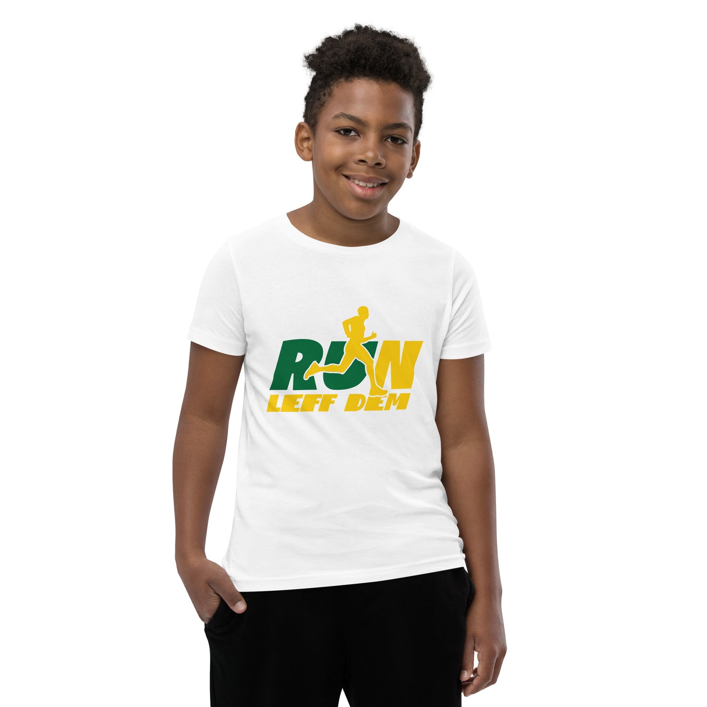 Youth Short Sleeve "Run Leff Dem" T-Shirt