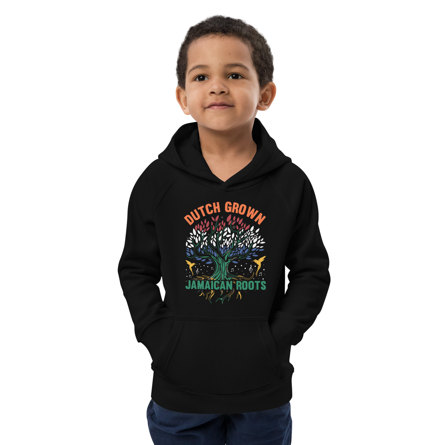 Eco kinderhoodie "Dutch Grown".