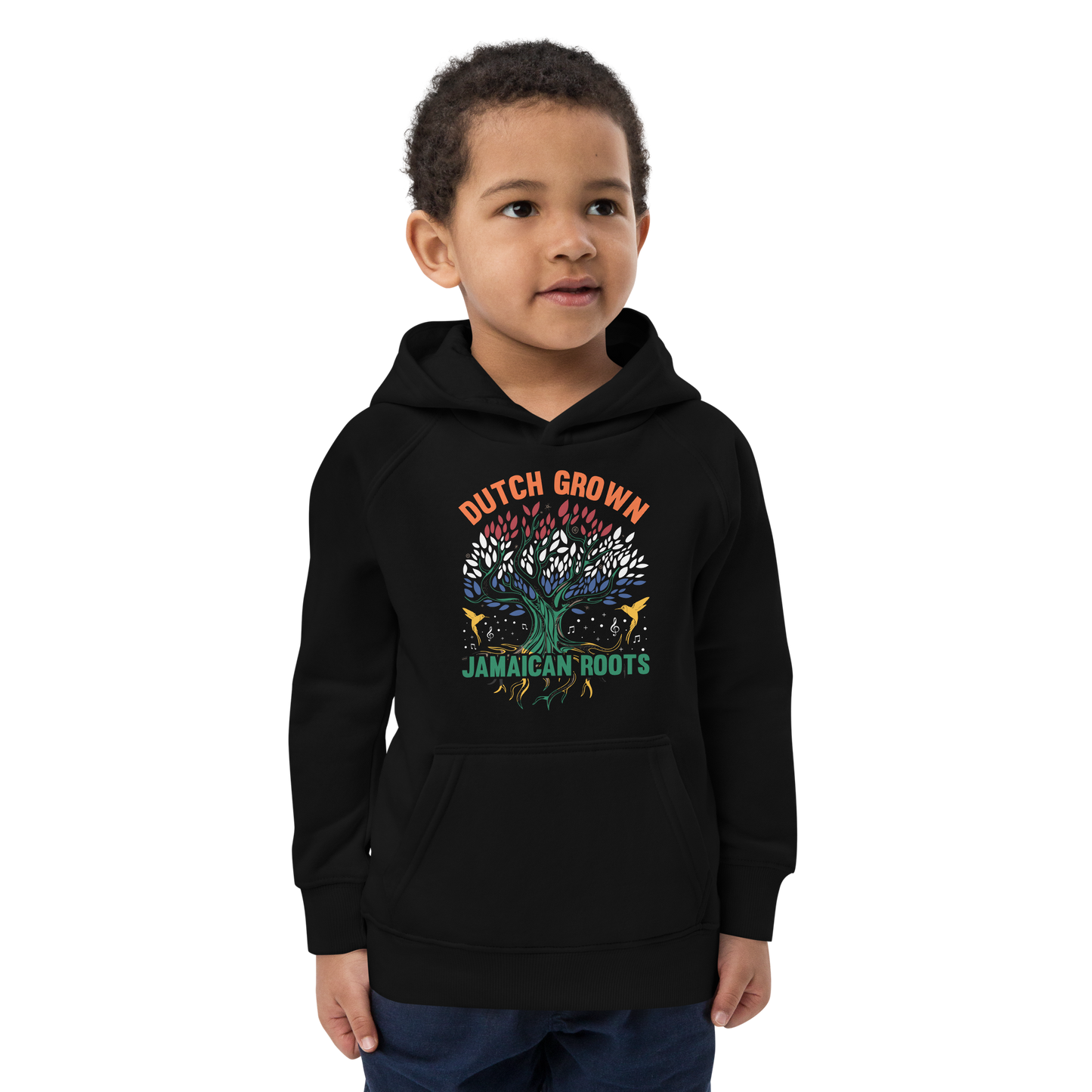 Eco kinderhoodie "Dutch Grown".