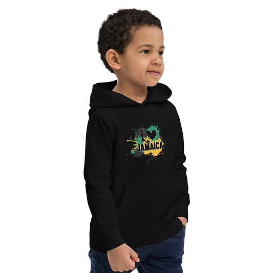Kids eco "I <3 Jamaica" hoodie