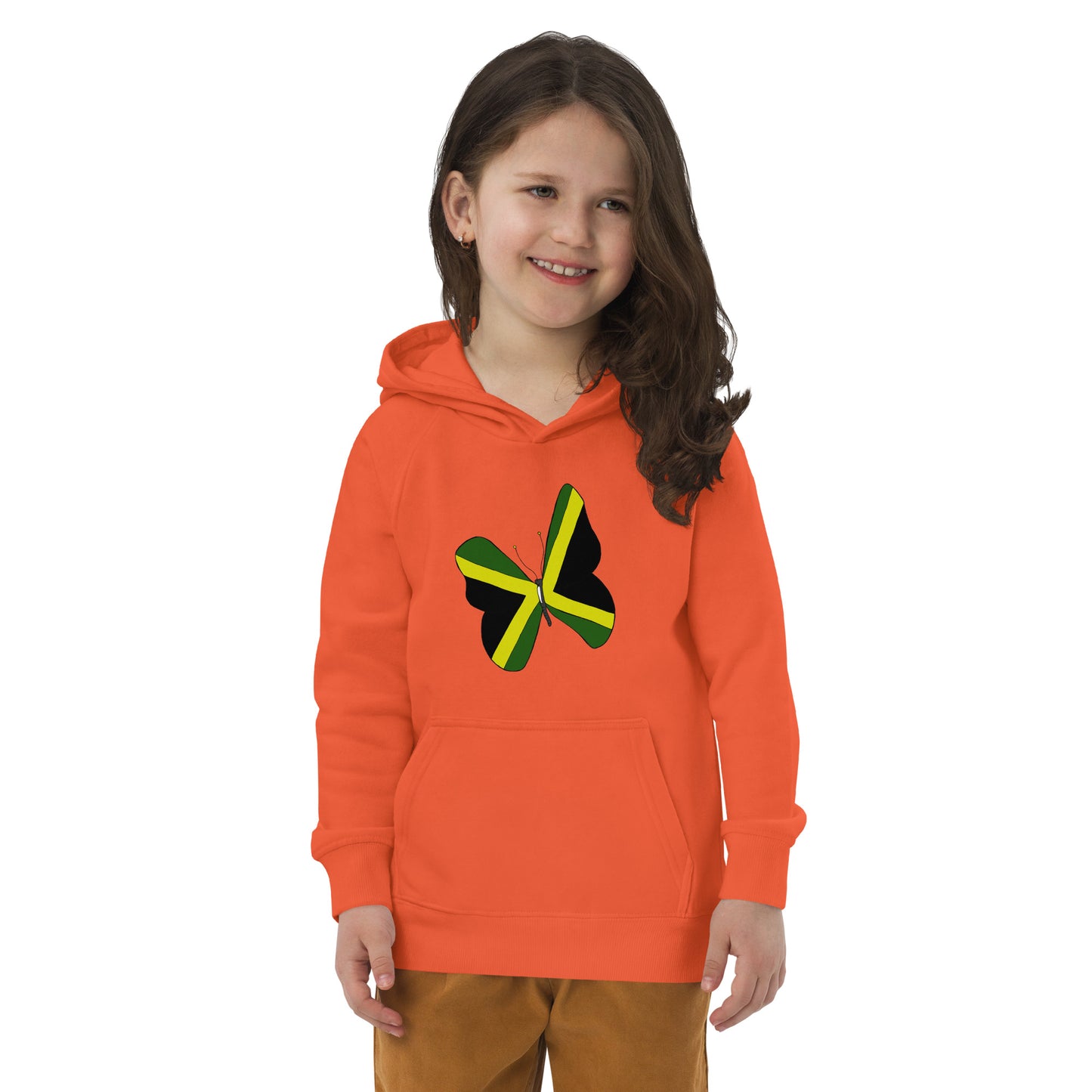 Kids eco "JA Butterfly" hoodie