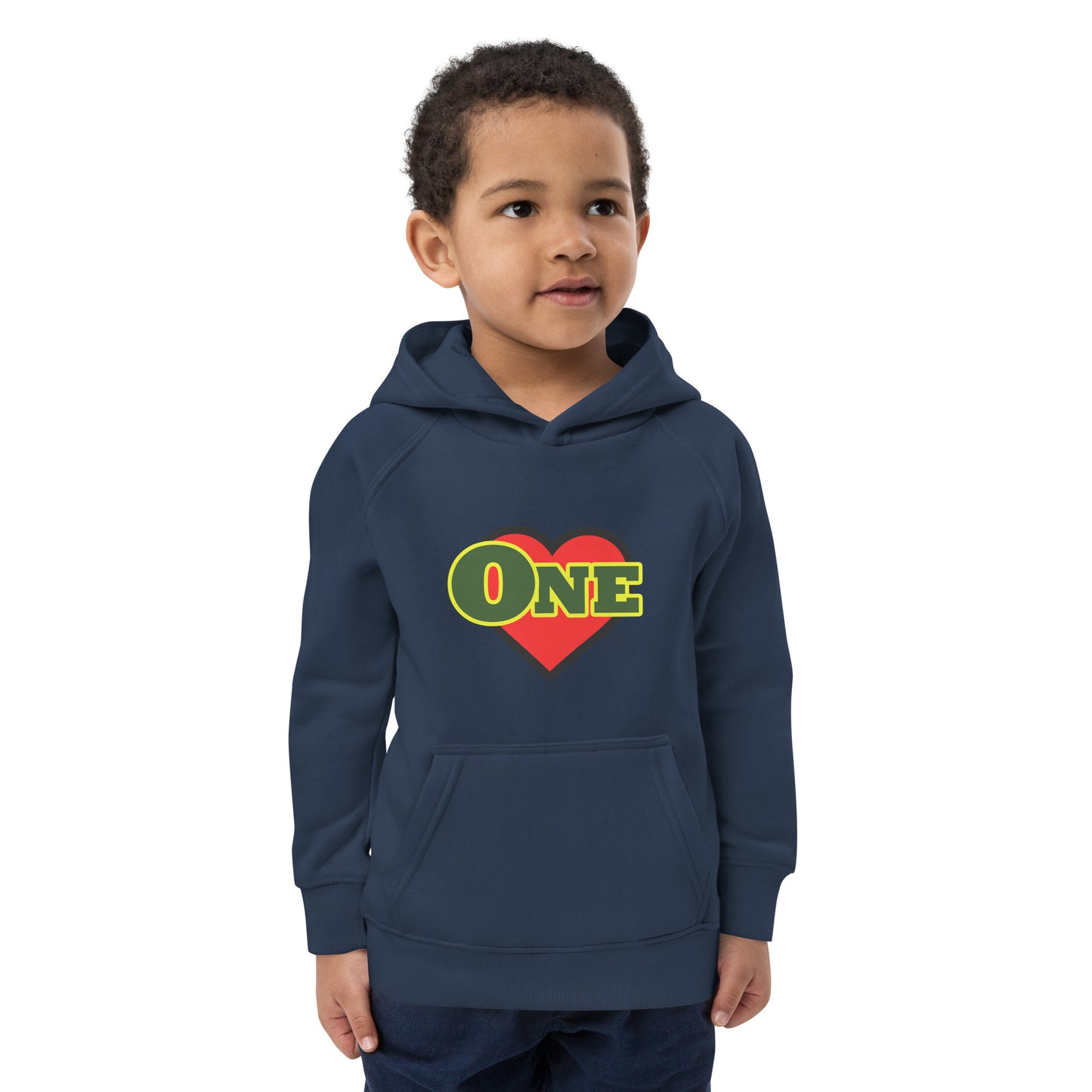 Kids eco "One Love" hoodie