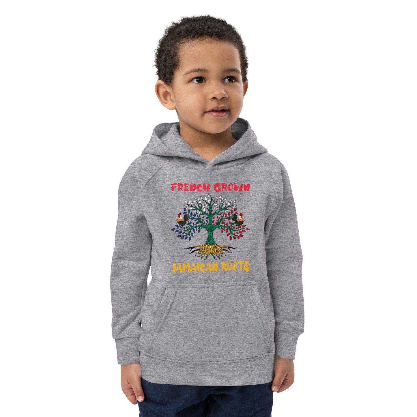 Sweat à capuche éco "French Grown" enfant