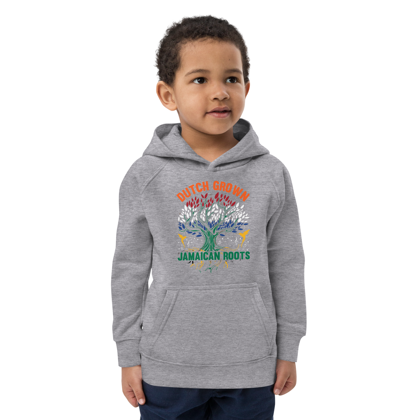 Eco kinderhoodie "Dutch Grown".