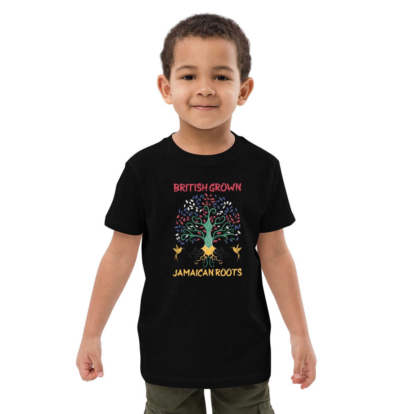 Organic cotton kids "British Grown" t-shirt