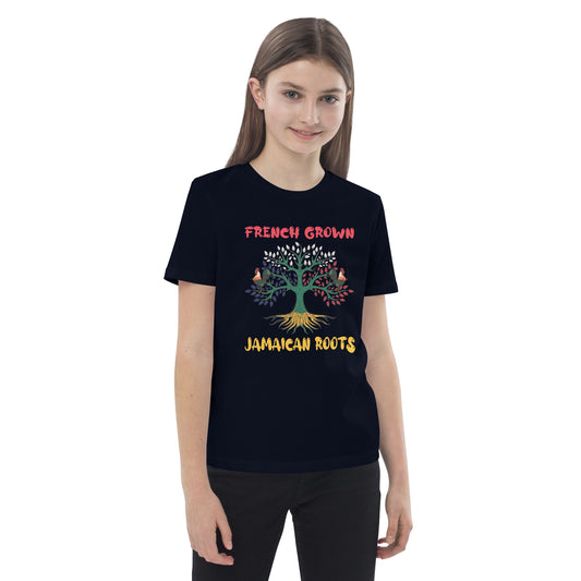 "French Grown" kinder t-shirt van biologisch katoen