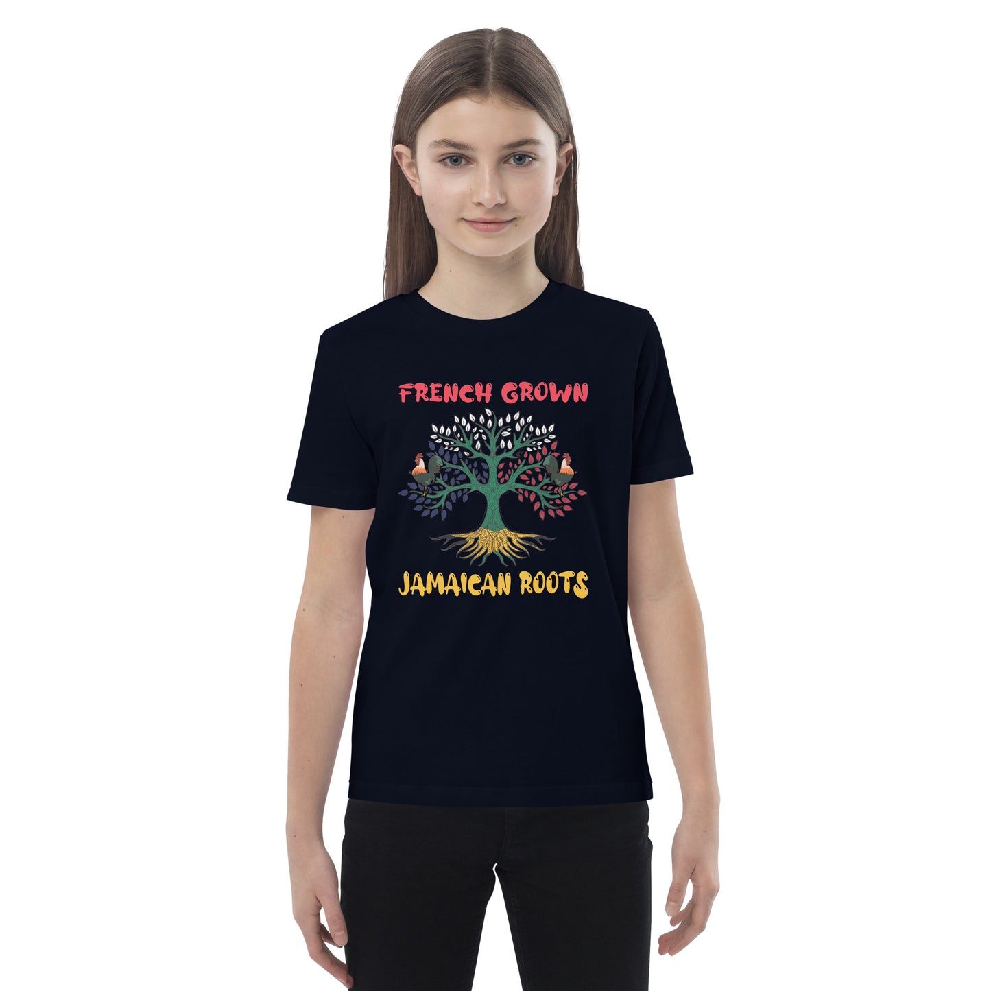 T-shirt enfant "French Grown" en coton bio