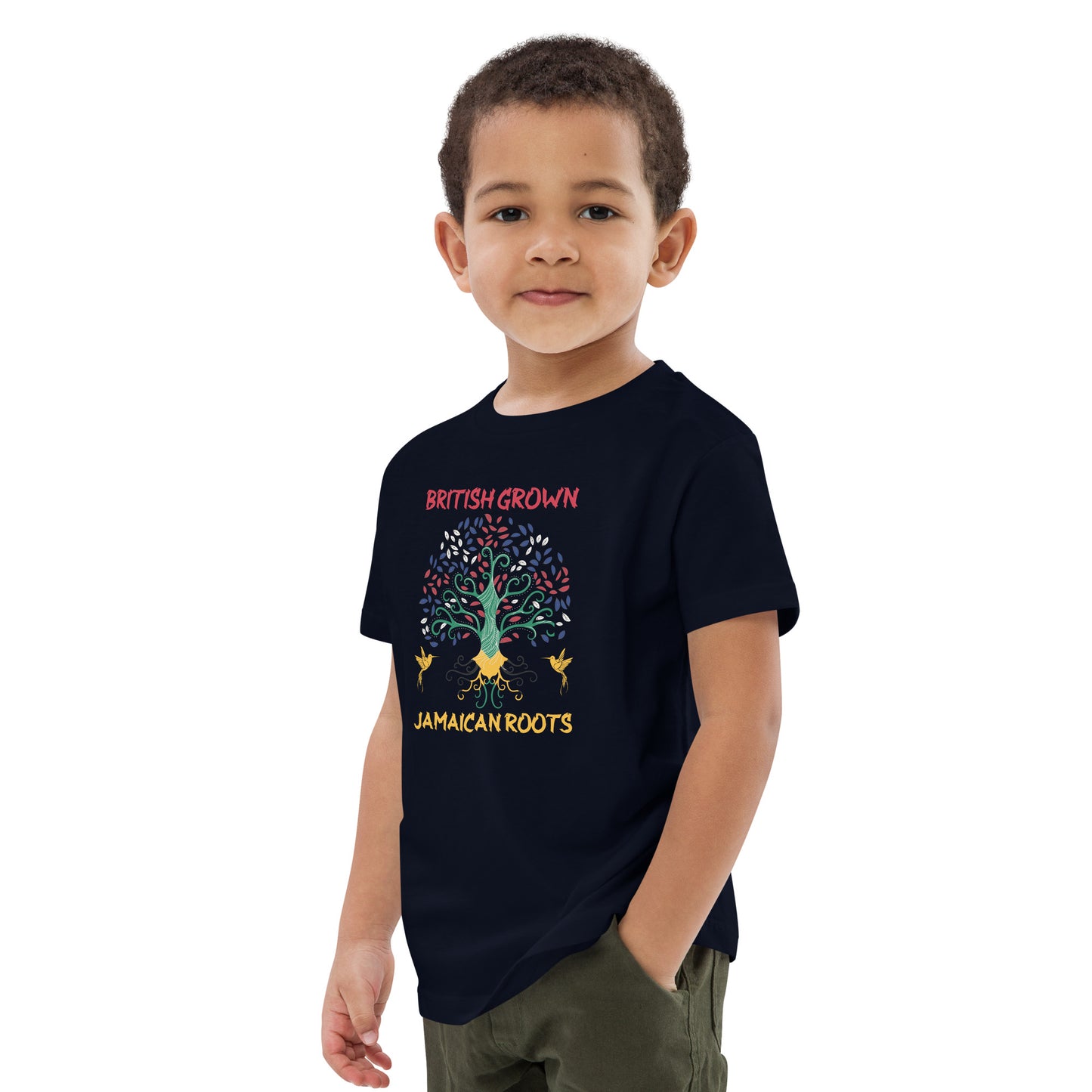 Organic cotton kids "British Grown" t-shirt