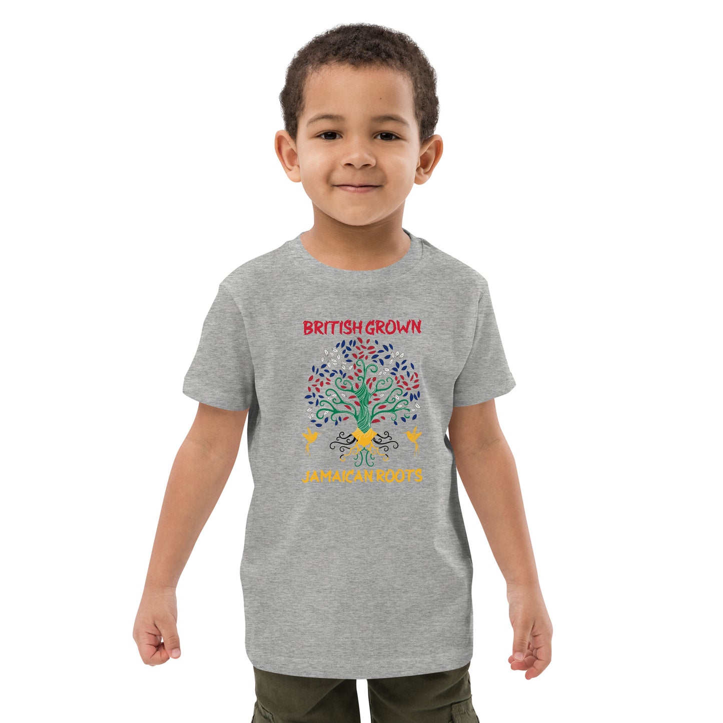 Organic cotton kids "British Grown" t-shirt