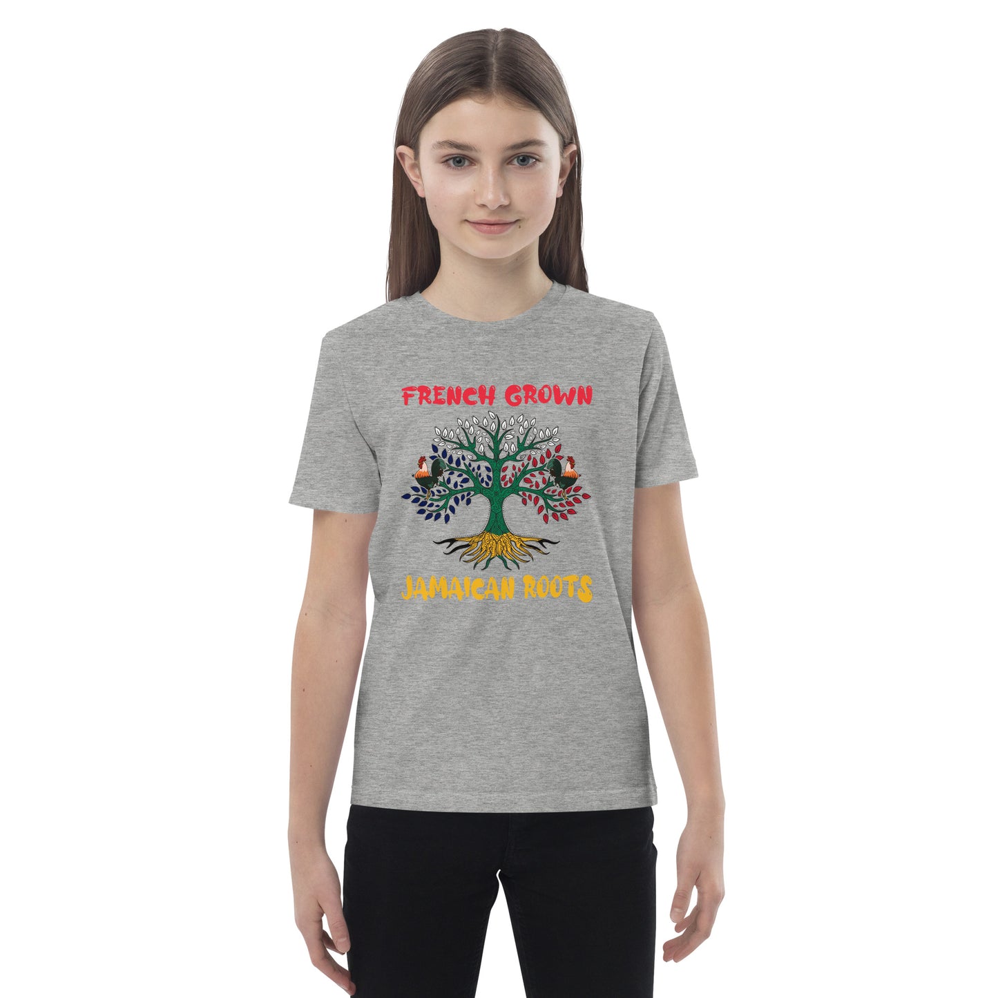 T-shirt enfant "French Grown" en coton bio