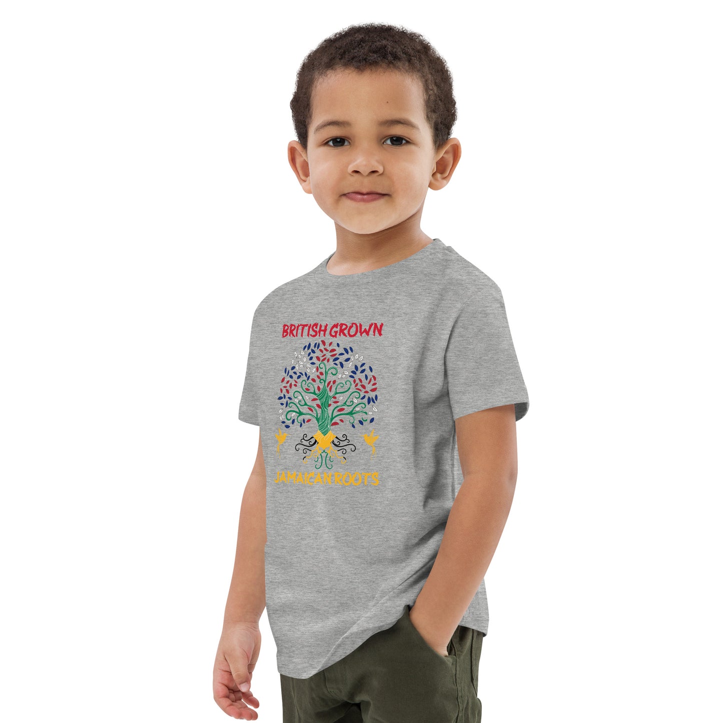 Organic cotton kids "British Grown" t-shirt