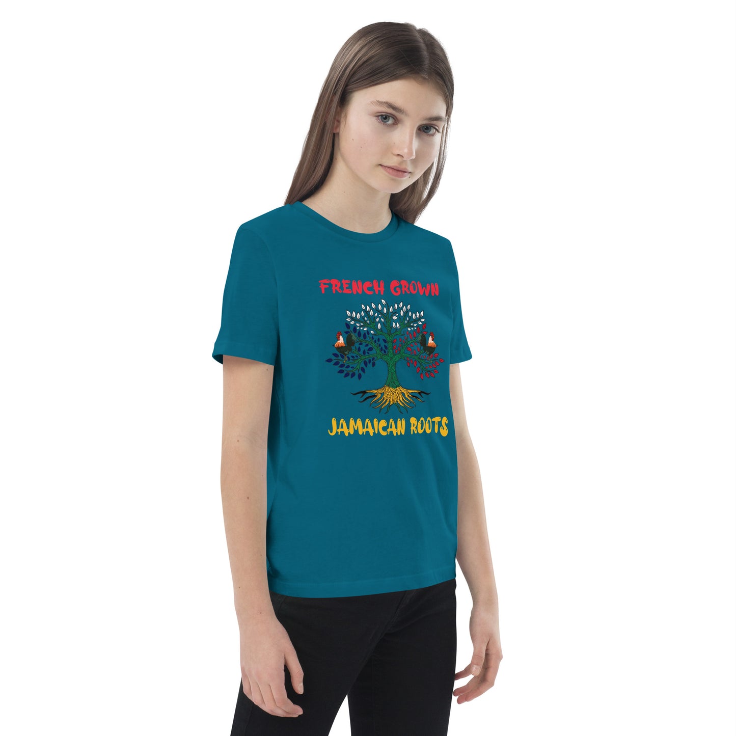 T-shirt enfant "French Grown" en coton bio