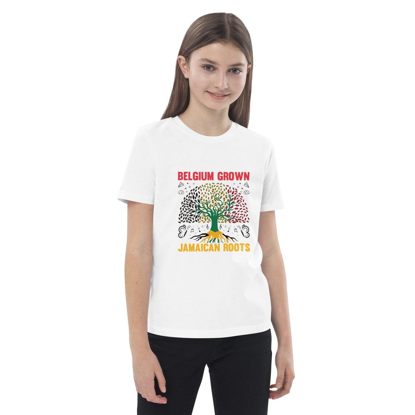 T-shirt enfant en coton bio "Belgian Grown"