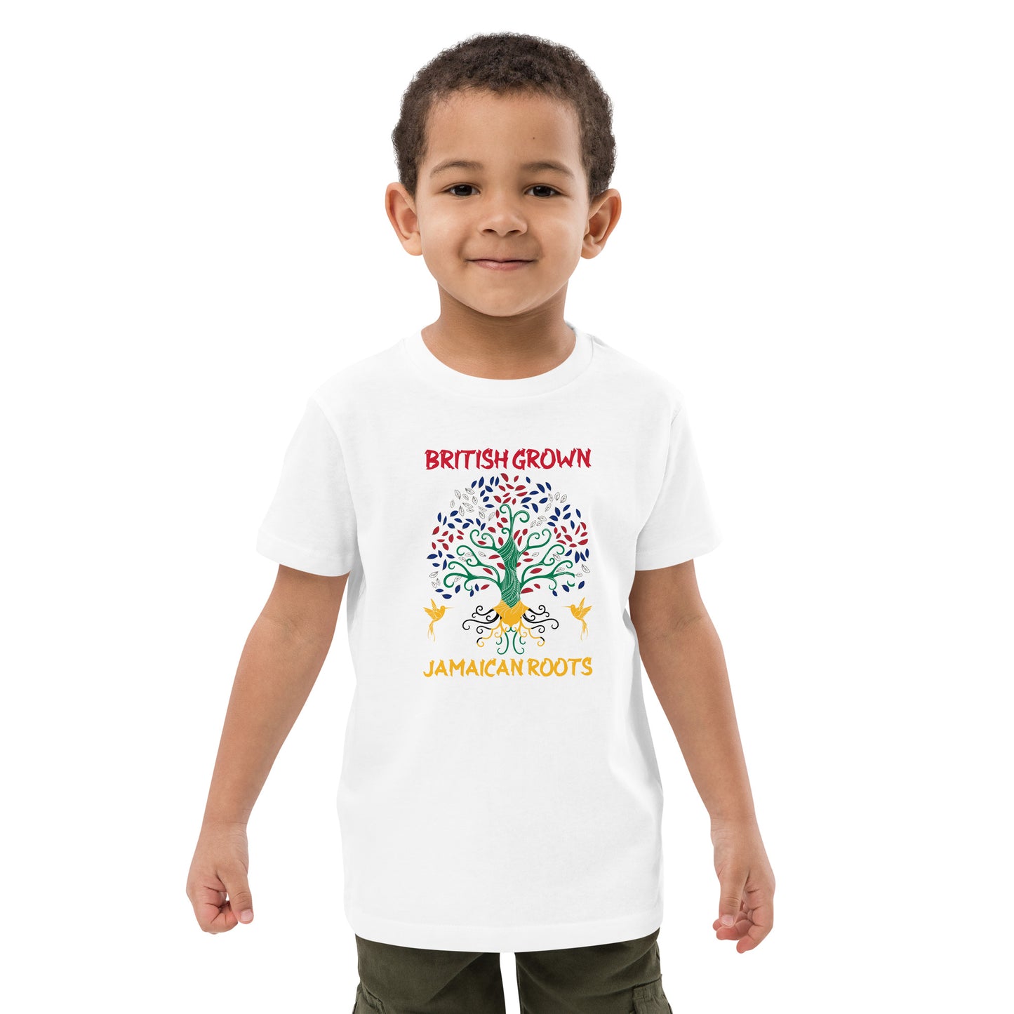 Organic cotton kids "British Grown" t-shirt