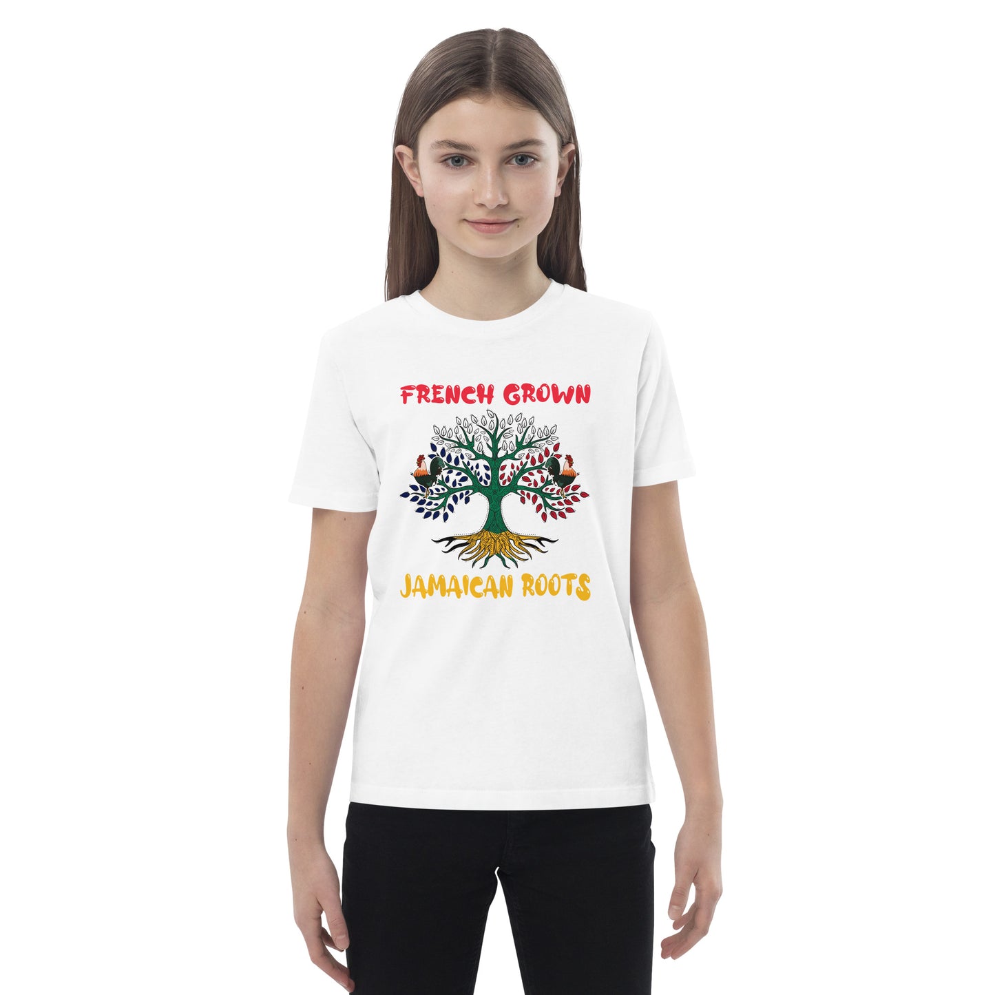Organic cotton kids "French Grown" t-shirt