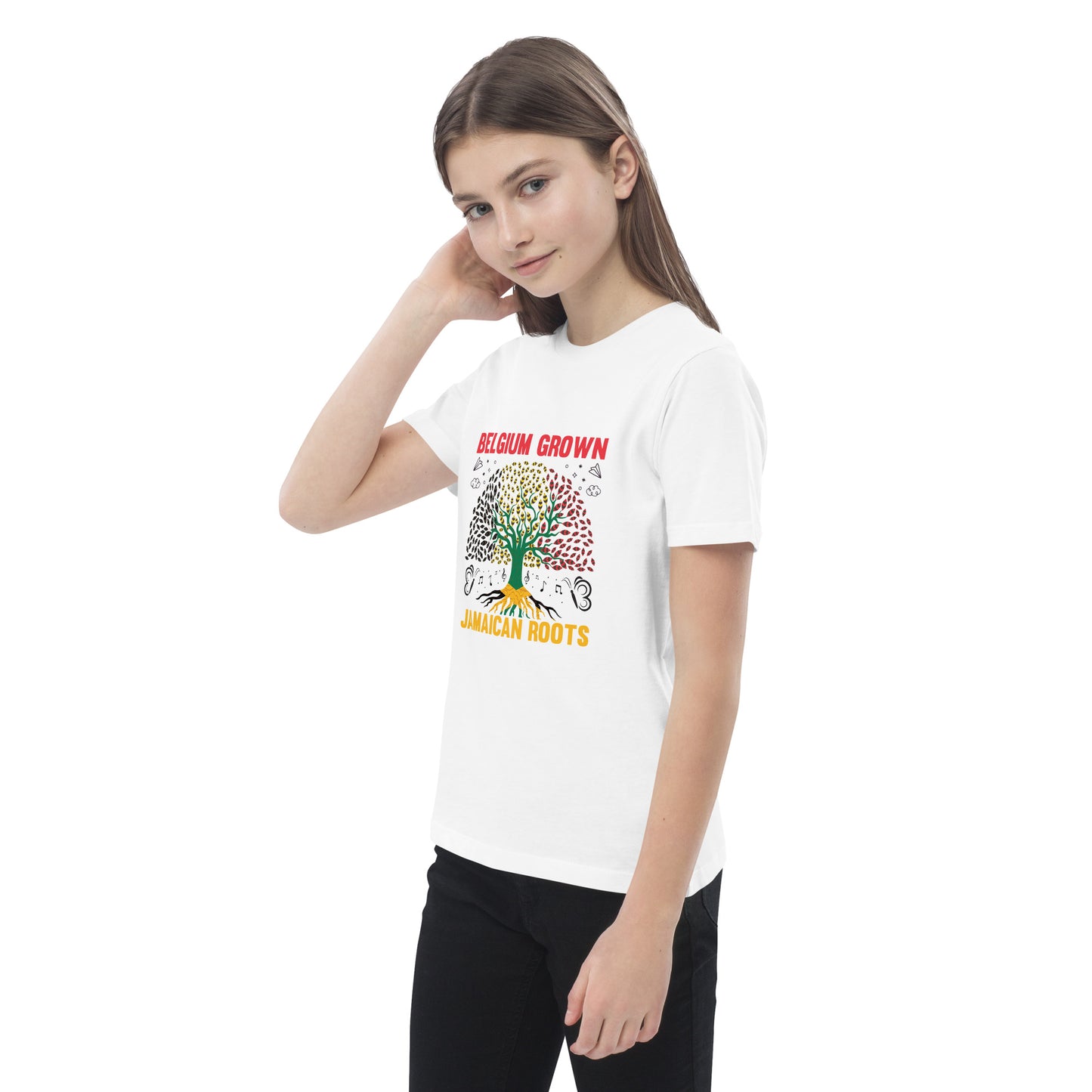 Organic cotton kids "Belgian Grown" t-shirt