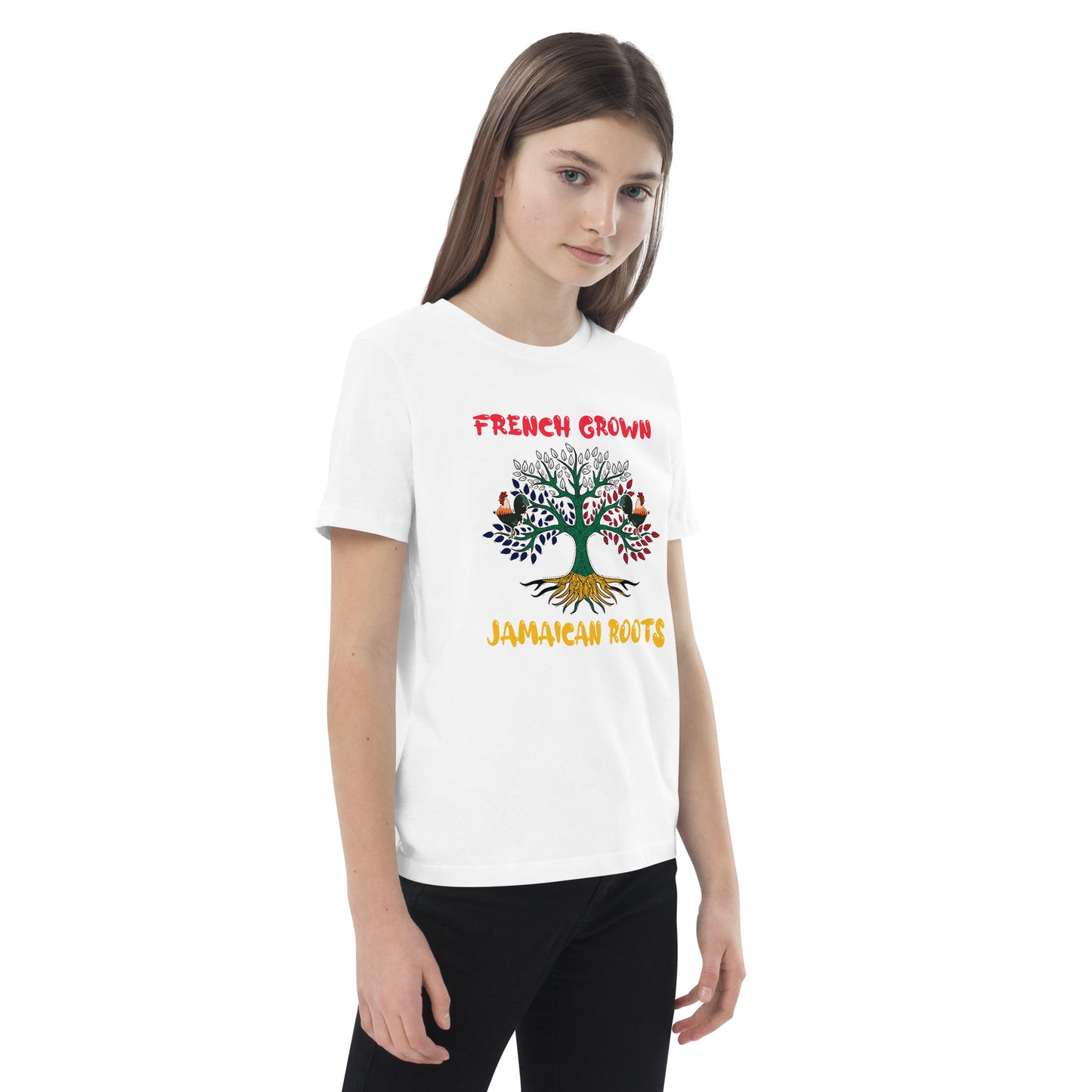 T-shirt enfant "French Grown" en coton bio