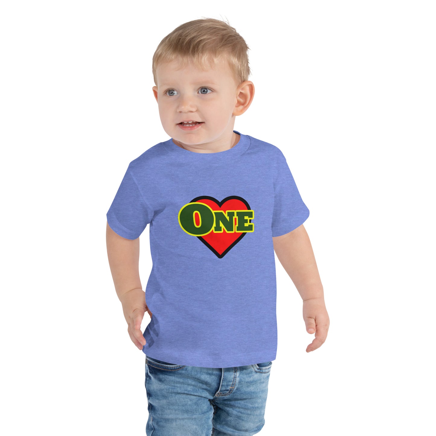 Toddler Short Sleeve "One Love" Tee