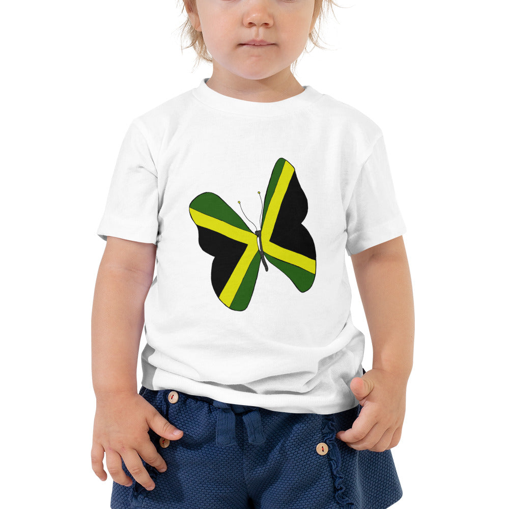 Toddler Short Sleeve "JA Butterfly" Tee