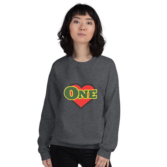 Sweat-shirt unisexe One Love