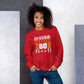 Unisex "Bumboclaat" geel sweatshirt