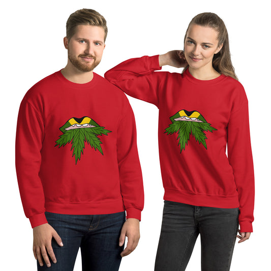 Weed Lips Unisex Sweatshirt