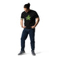 T-shirt unisexe en coton bio "feuille de weed"