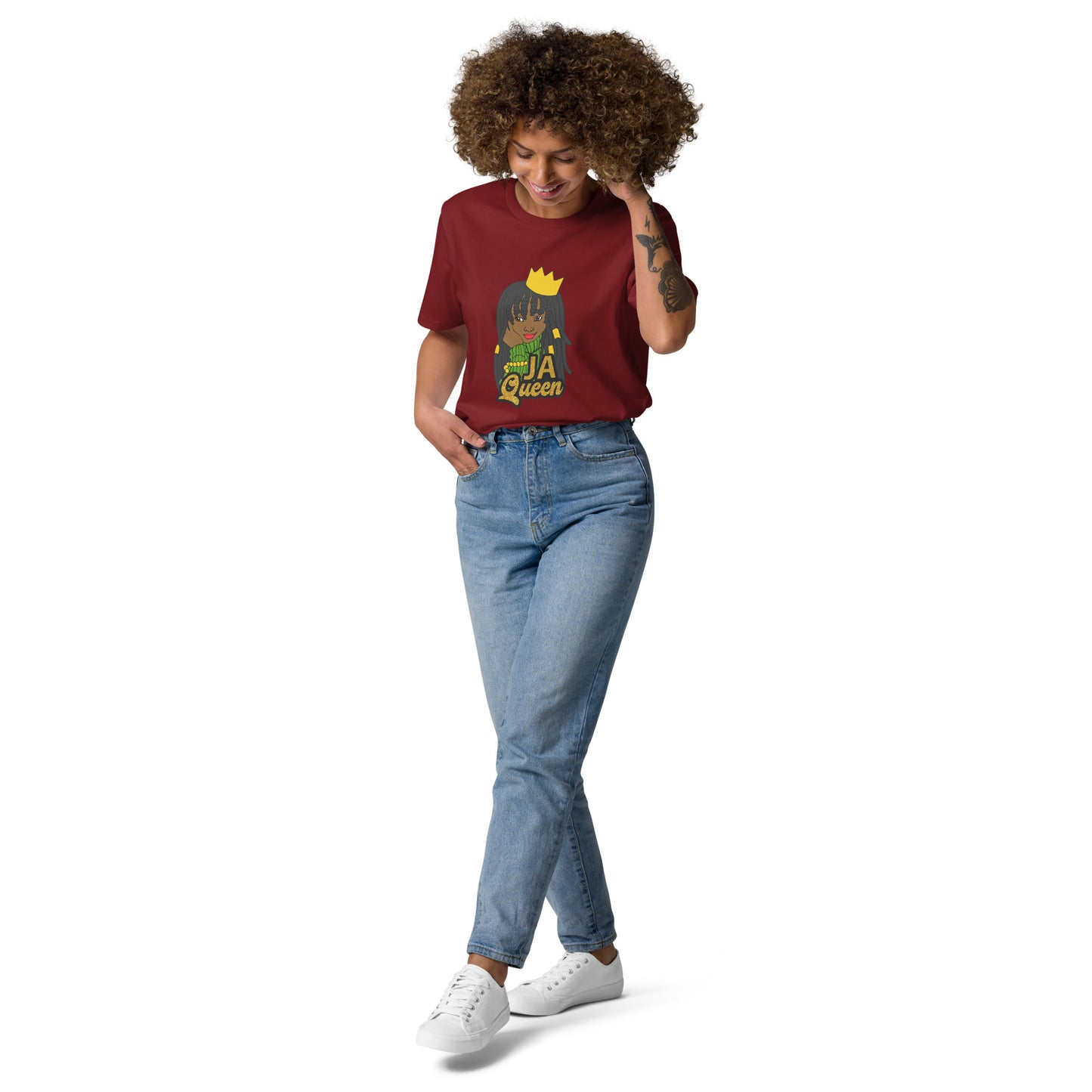 "Ja Queen" organic cotton t-shirt