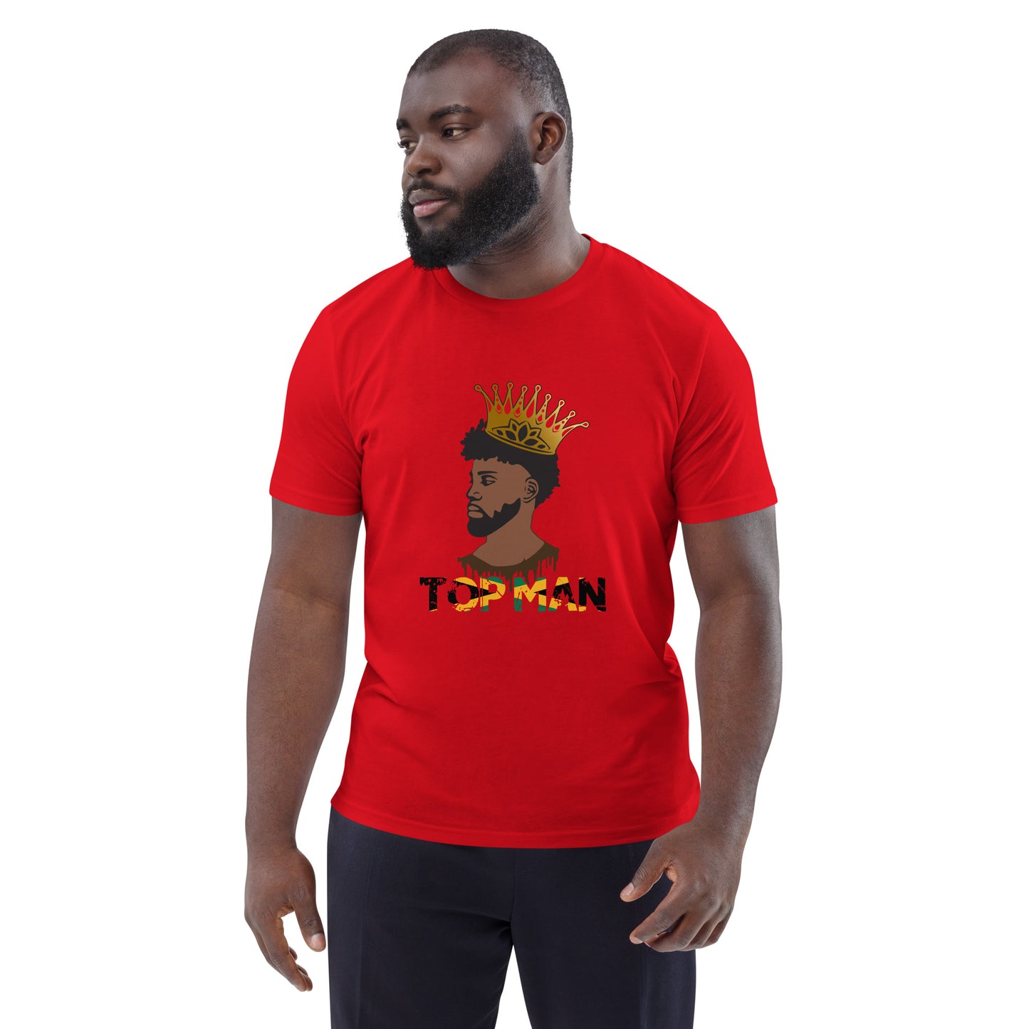 Jamaican Top Man organic cotton t-shirt