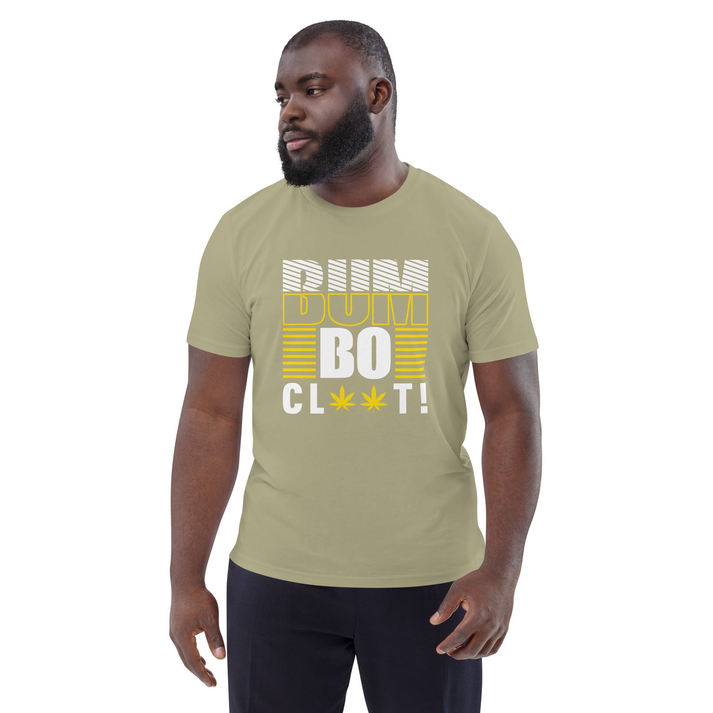 Bumboclaat Jamaican Unisex organic cotton t-shirt (Yellow)