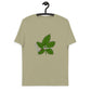 T-shirt unisexe en coton bio "feuille de weed"