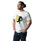 Uniseks T-shirt van biologisch "Level up" katoen