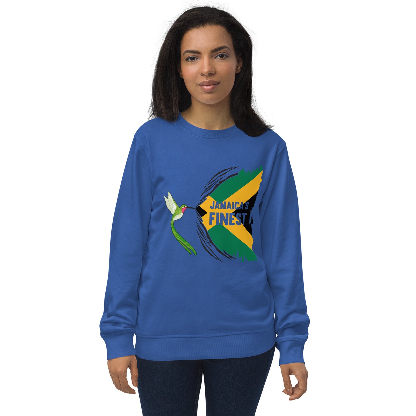 Unisex organic "Jamaica's Finest" sweatshirt