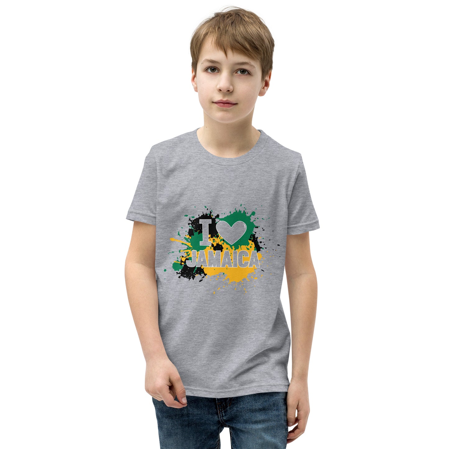 Youth Short Sleeve "I <3 Jamaica" T-Shirt