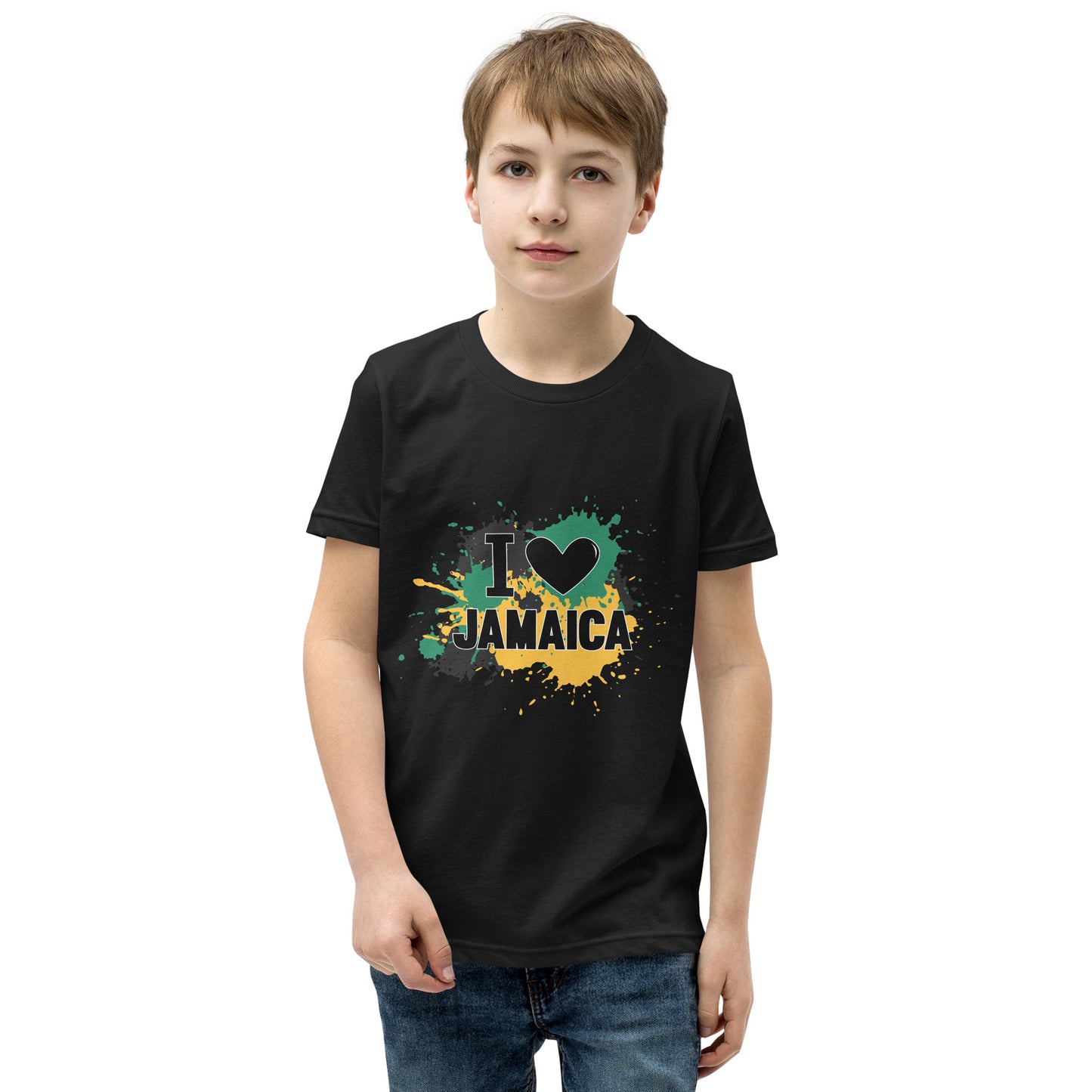 Youth Short Sleeve "I <3 Jamaica" T-Shirt