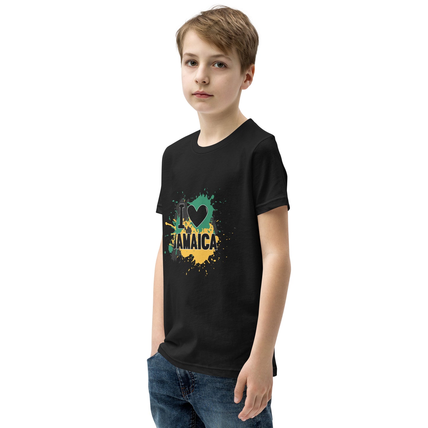 Youth Short Sleeve "I <3 Jamaica" T-Shirt