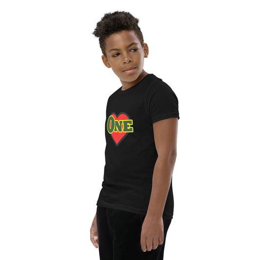 T-shirt à manches courtes pour jeunes « One Love »