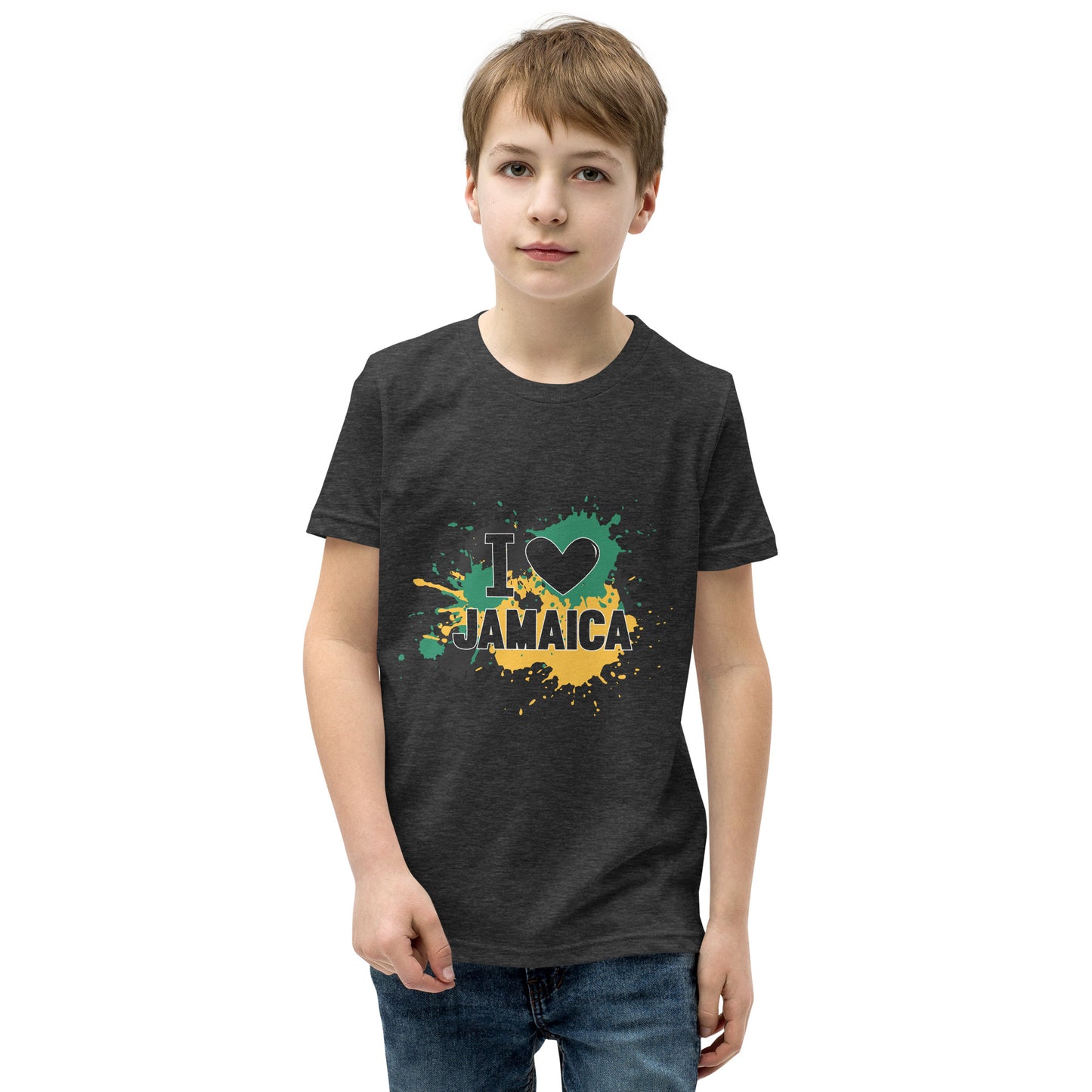 Youth Short Sleeve "I <3 Jamaica" T-Shirt