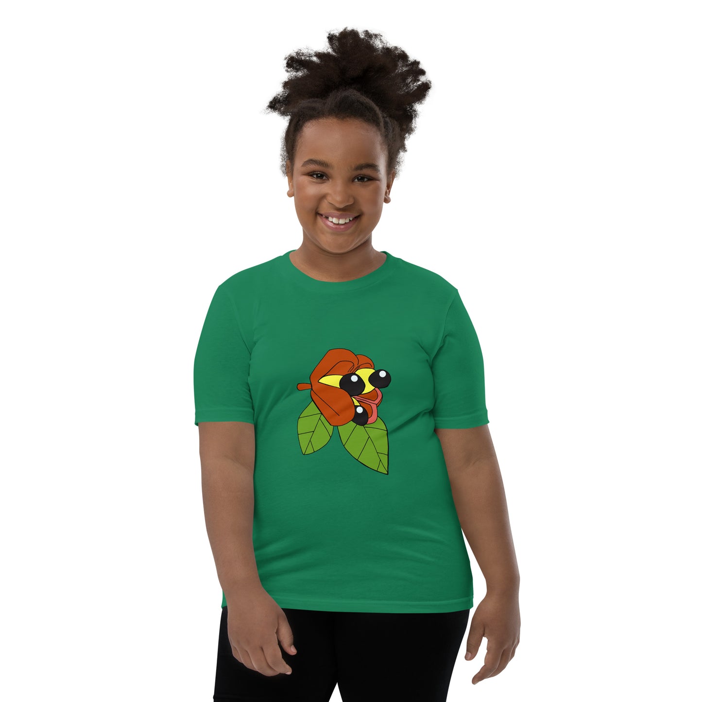 "Ackee" T-shirt met korte mouwen voor jongeren